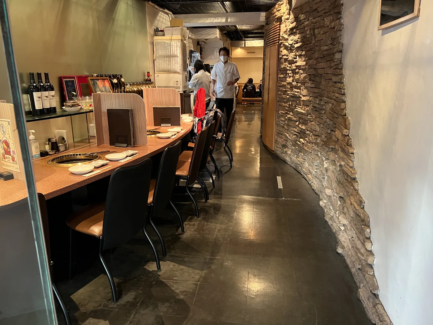 落ち着いた店内の様子