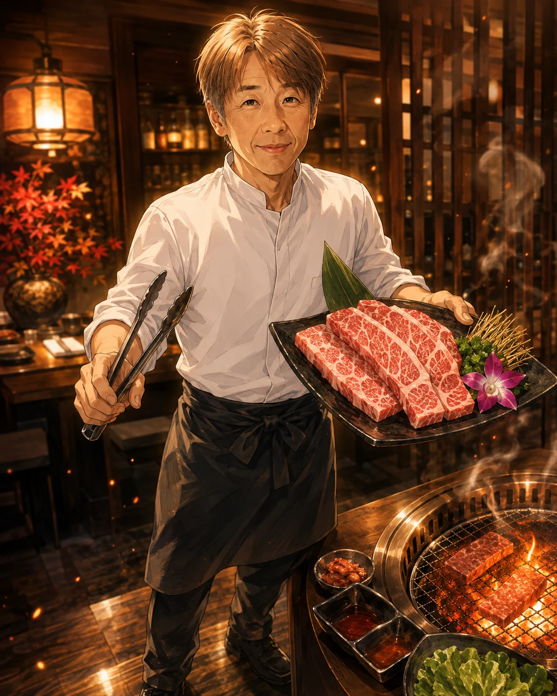 焼肉 門の焼肉の匠 店主 トクサン
